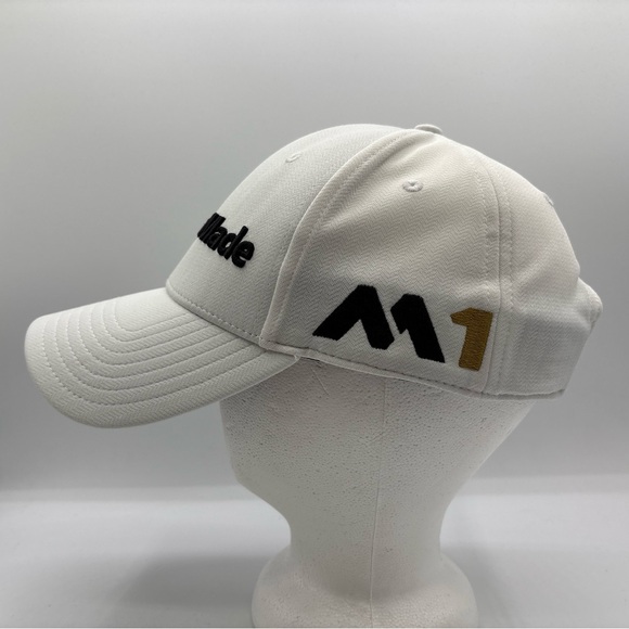 TaylorMade Golf M1 PSi Men’s White Embroidered Logo Adjustable Baseball Hat OSFM - Picture 3 of 8